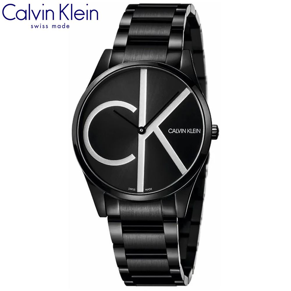 Reloj Calvin Klein Time K4N21441 Suizo Cristal de Zafiro Acero Inoxidable Negro